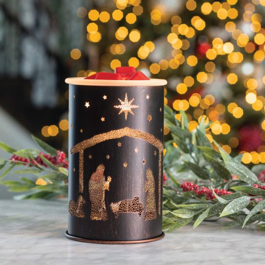 Christmas Nativity Illumination Wax Warmer