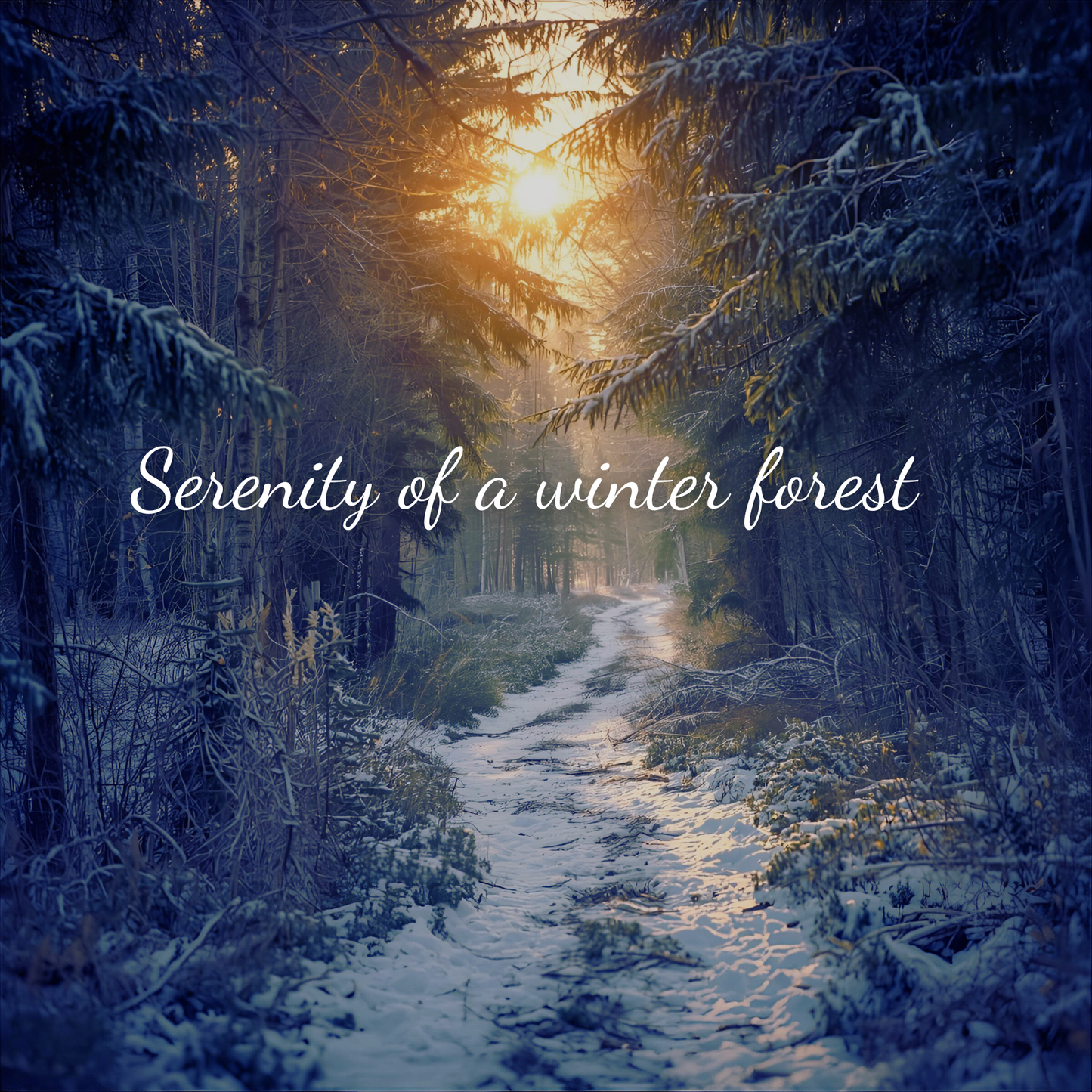 Evergreen Glow - Fresh-Cut Evergreens with Warm Amber | Hand Poured Candle