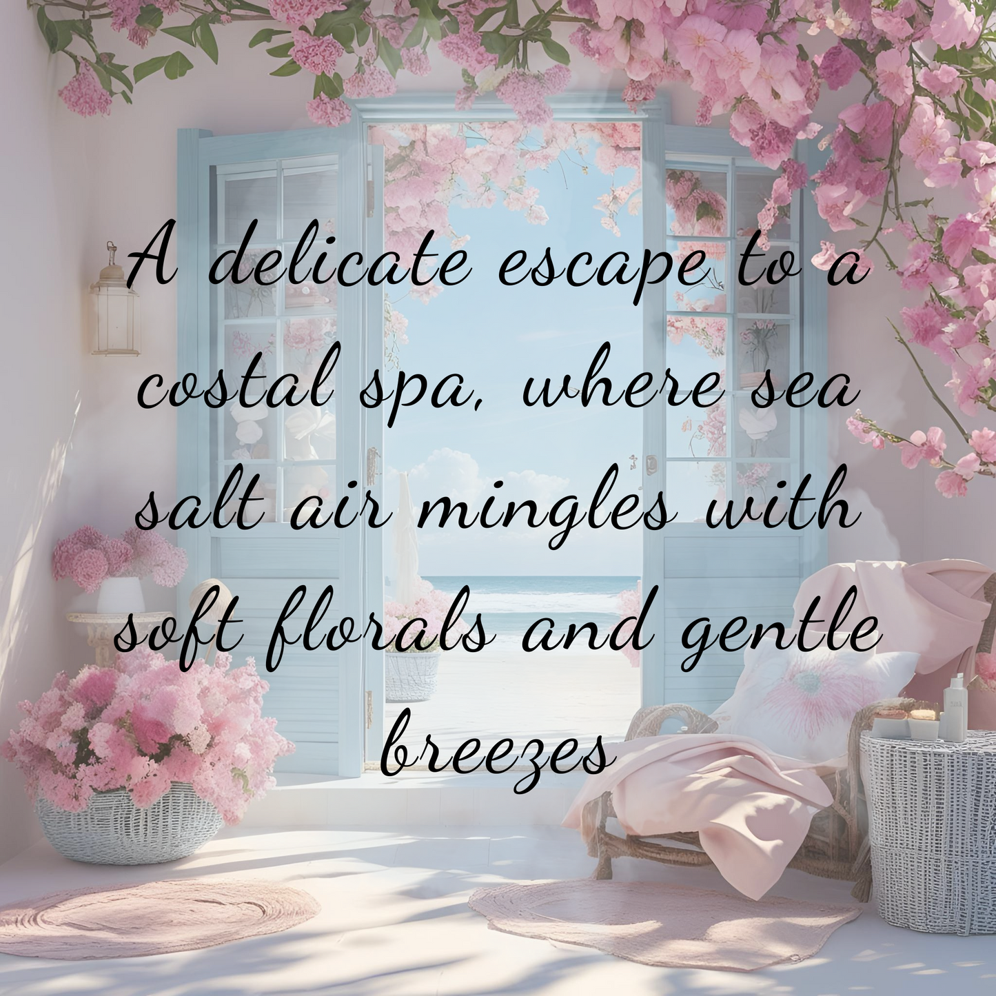 Seaside Blossom Soy Blend Candle
