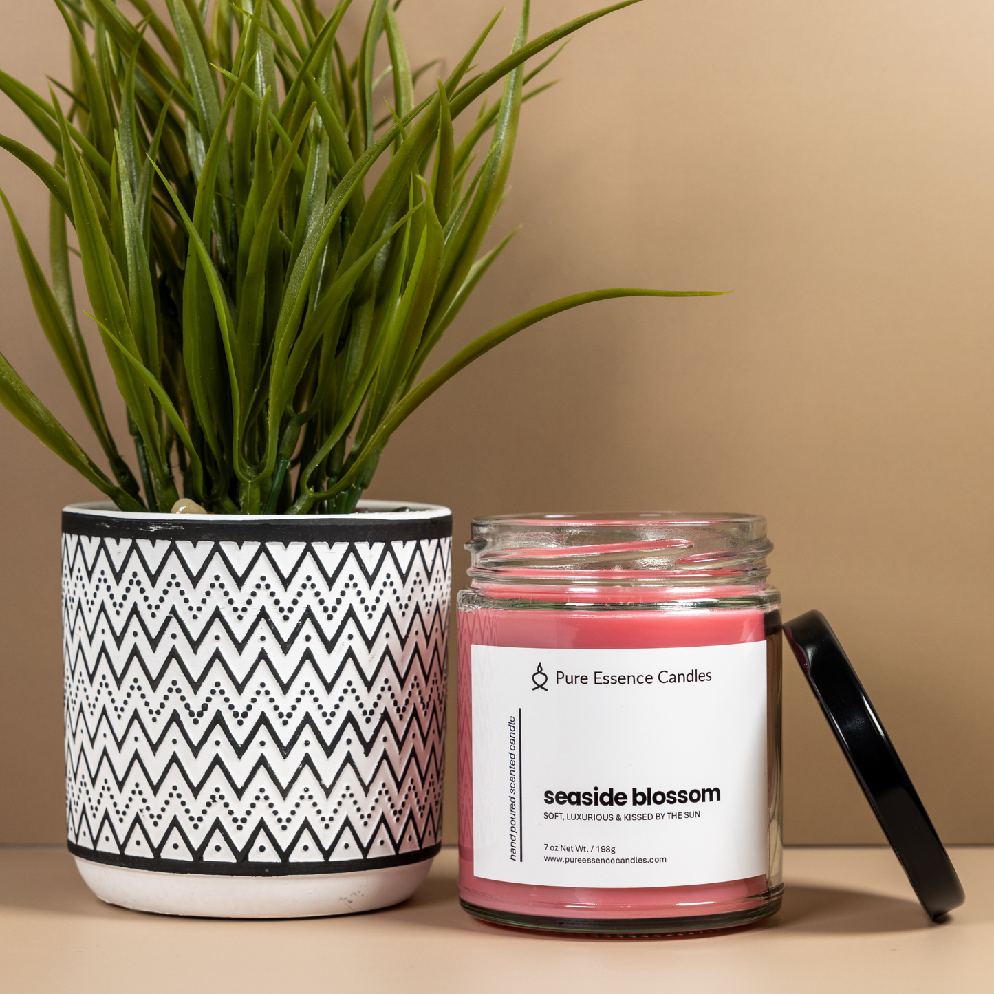 Seaside Blossom Soy Blend Candle