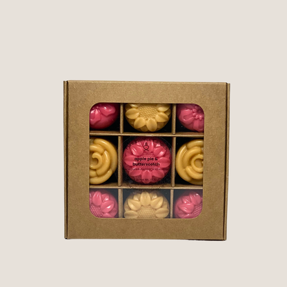 Wax Tart Gift Box 6 oz - Two Fragrances, Three Ways to Enjoy
