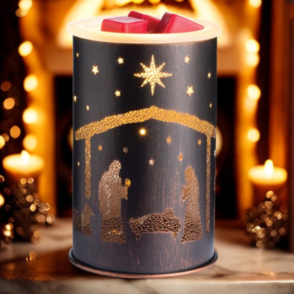 Christmas Nativity Illumination Wax Warmer