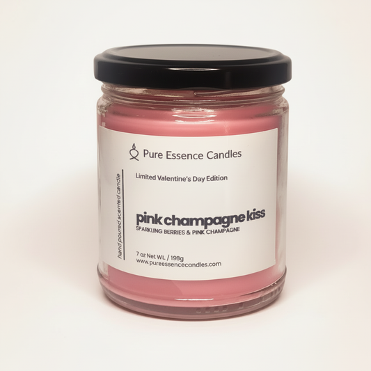 Pink Champagne Kiss - Sparkling Berries & Pink Champagne | Hand Poured Candle