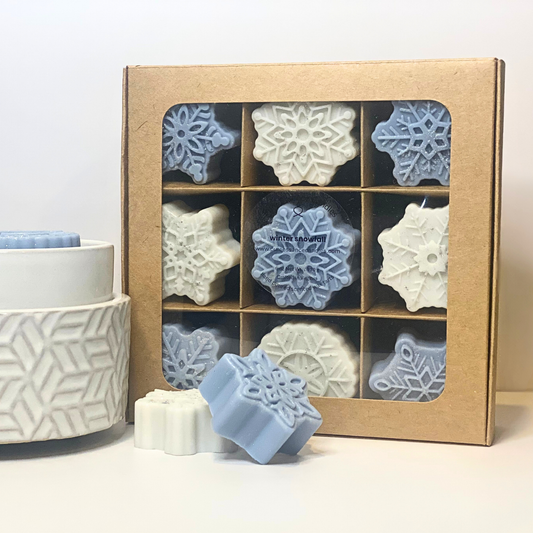 Winter Snow - Snowflake Tart Gift Box 9oz